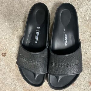 Birkenstock Black Slide Sandals size 43